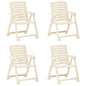 Garden Chairs 2 Pcs Plastic