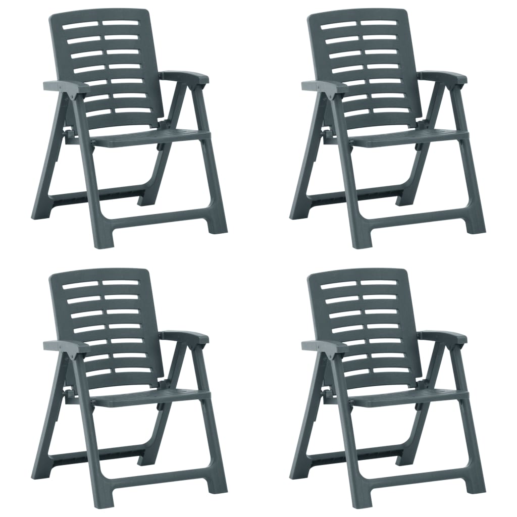Garden Chairs 2 Pcs Plastic
