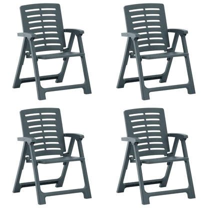 Garden Chairs 2 Pcs Plastic