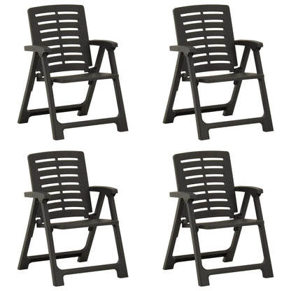 Garden Chairs 2 Pcs Plastic