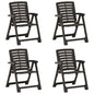 Garden Chairs 2 Pcs Plastic