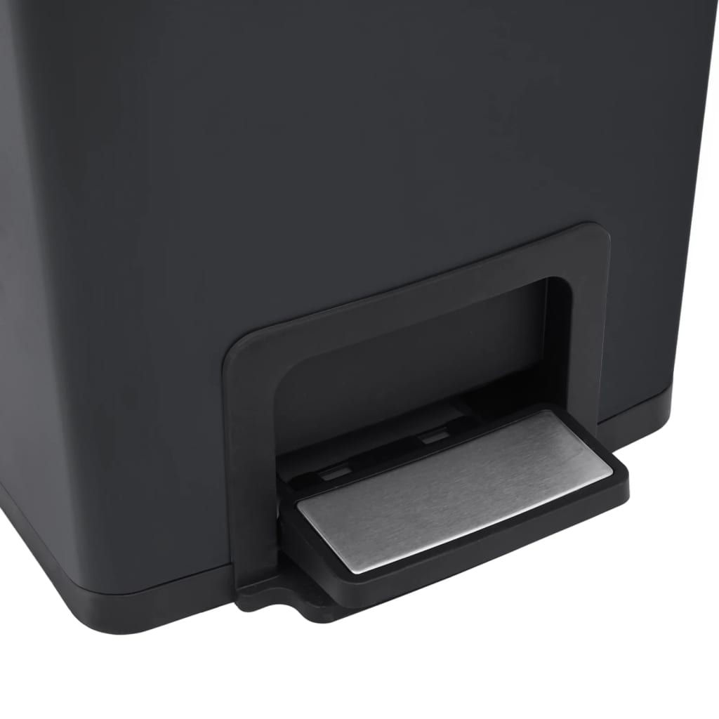 Dustbin With Pedal Anti-Fingerprint 30L Stainless Steel