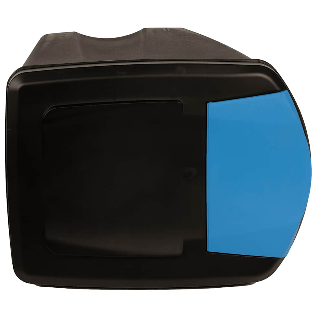 Stackable Garbage Bin Boxes 4 Pcs 100 L Polypropylene