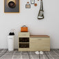 Shoe Bench 94.5X31X57 Cm Engineered Wood
