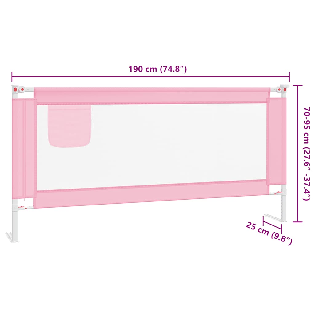 Toddler Safety Bed Rail Fabric