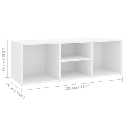 Shoe Storage Bench 105X35X35 Cm Engineered Wood