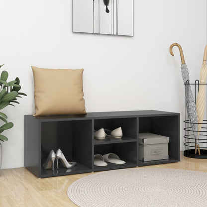 Shoe Storage Bench 105X35X35 Cm Engineered Wood