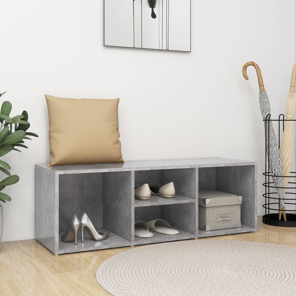 Shoe Storage Bench 105X35X35 Cm Engineered Wood