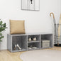 Shoe Storage Bench 105X35X35 Cm Engineered Wood