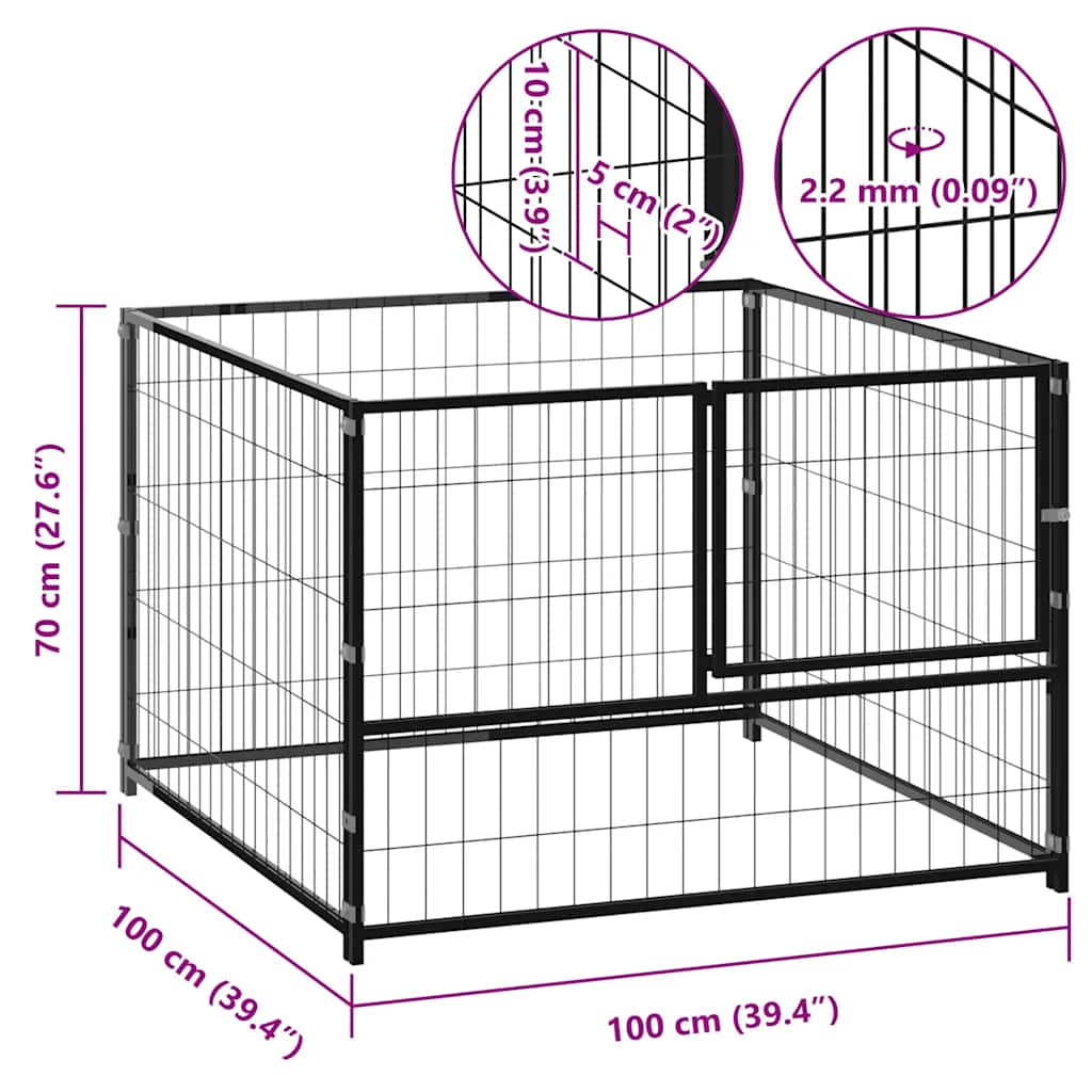 Dog Kennel Steel