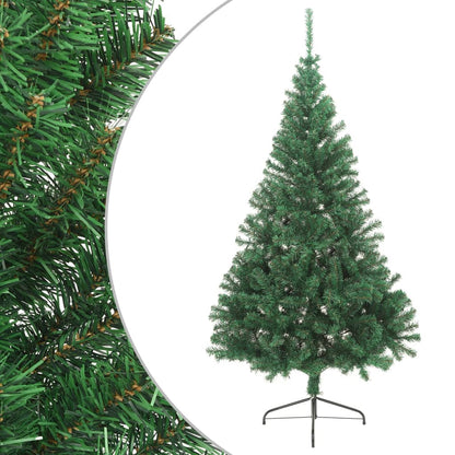 Artificial Half Christmas Tree With Stand 150 Cm Pvc
