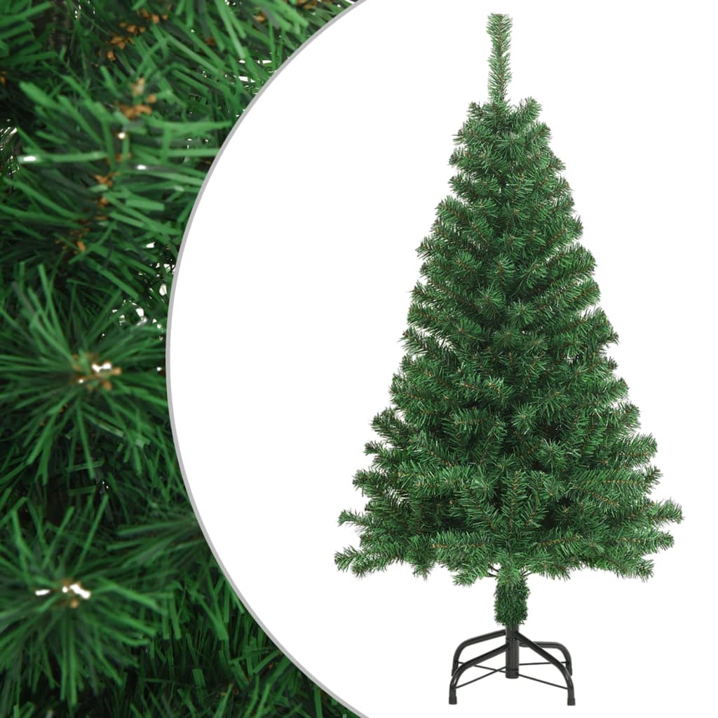 Artificial Christmas Tree With Thick Branches 150 Cm Pvc