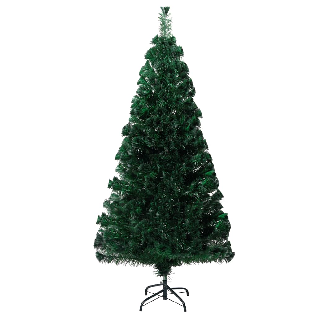 Artificial Christmas Tree With Stand Green 150 Cm Fibre Optic