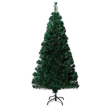 Artificial Christmas Tree With Stand Green 150 Cm Fibre Optic