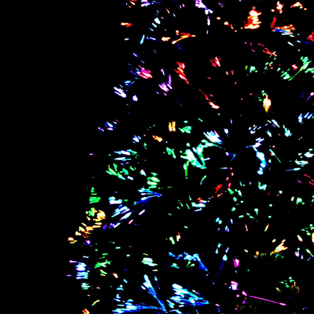 Artificial Christmas Tree With Stand Green 150 Cm Fibre Optic