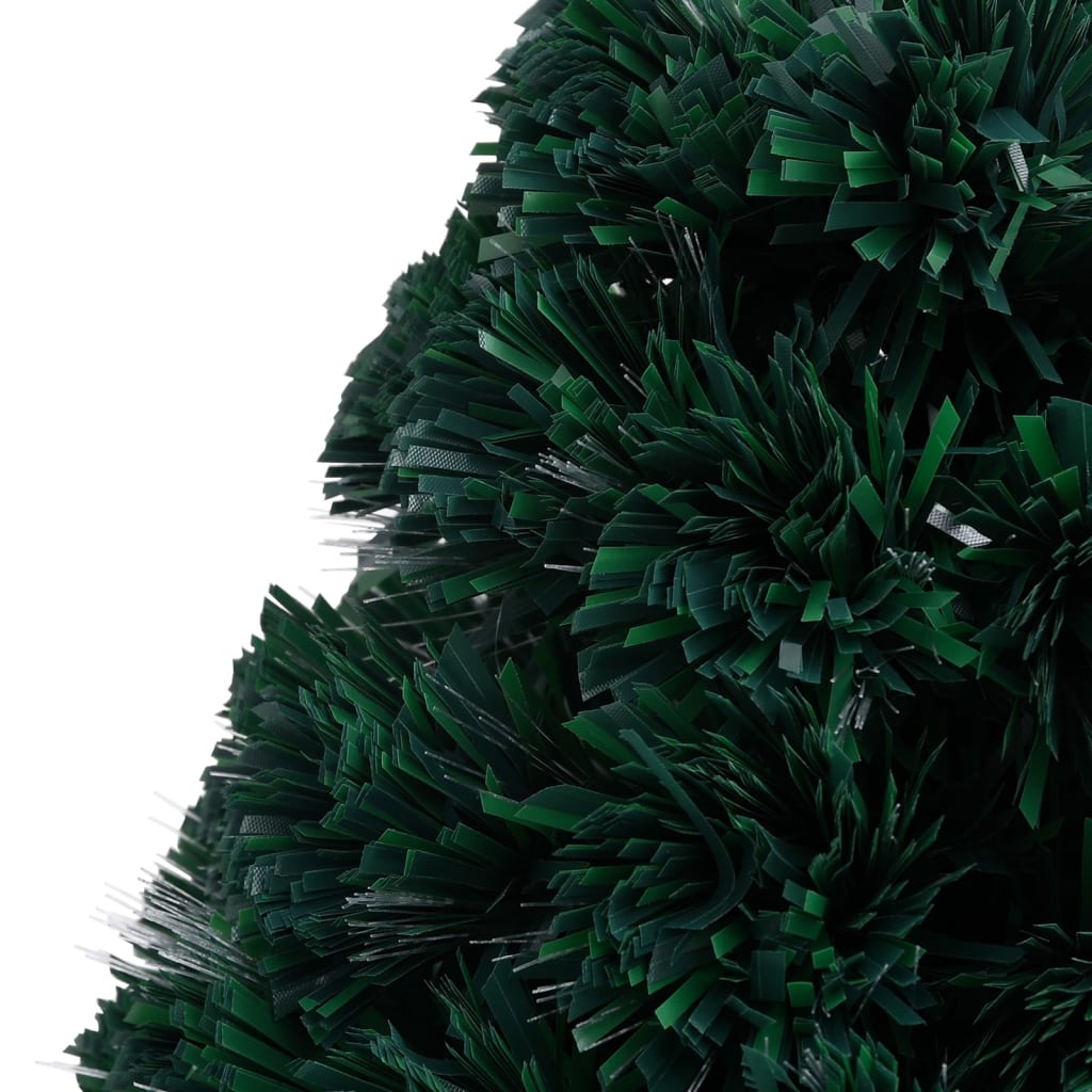 Pre-Lit Christmas Tree With Stand Fibre Optic