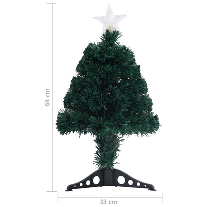 Pre-Lit Christmas Tree With Stand Fibre Optic