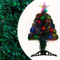 Pre-Lit Christmas Tree With Stand Fibre Optic