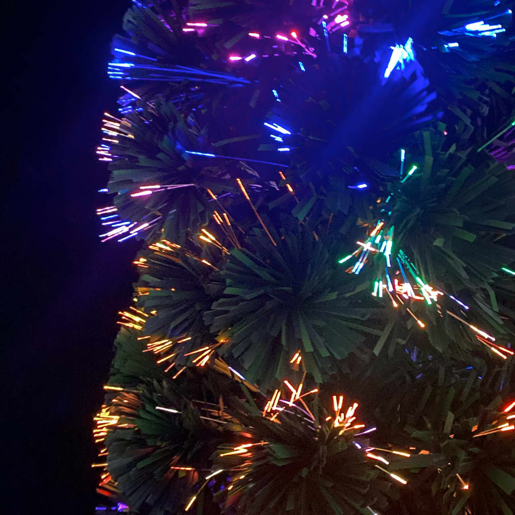 Artificial Slim Christmas Tree With Stand 64 Cm Fibre Optic