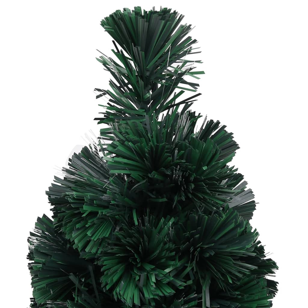 Artificial Slim Christmas Tree With Stand 64 Cm Fibre Optic