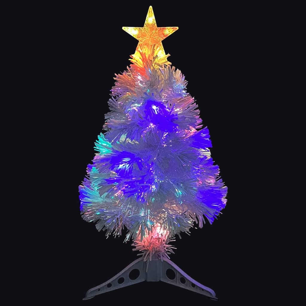 Artificial Pre-Lit Christmas Tree 64 Cm Fibre Optic