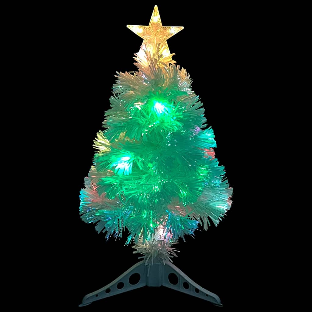 Artificial Pre-Lit Christmas Tree 64 Cm Fibre Optic