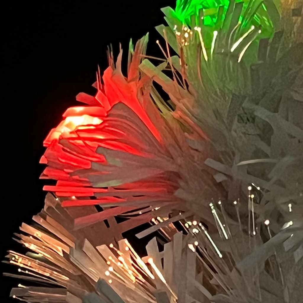 Artificial Pre-Lit Christmas Tree 64 Cm Fibre Optic