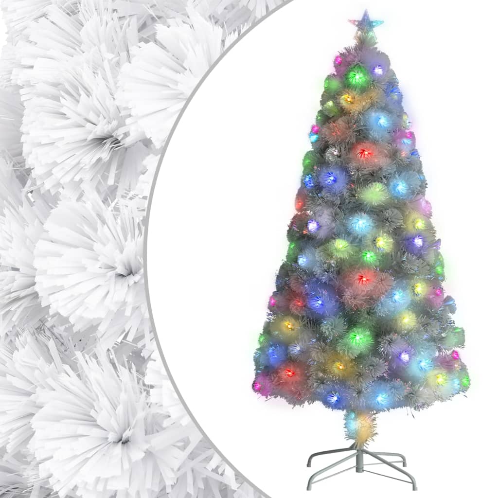 Artificial Pre-Lit Christmas Tree 64 Cm Fibre Optic