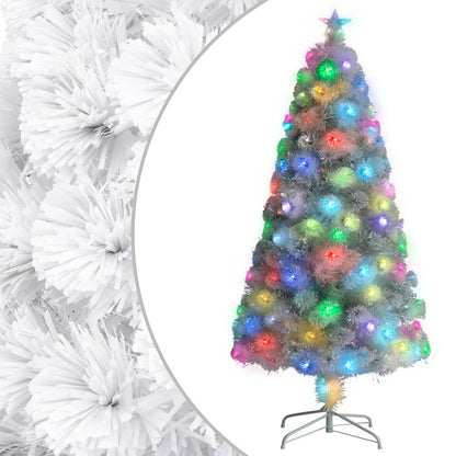 Artificial Pre-Lit Christmas Tree 64 Cm Fibre Optic