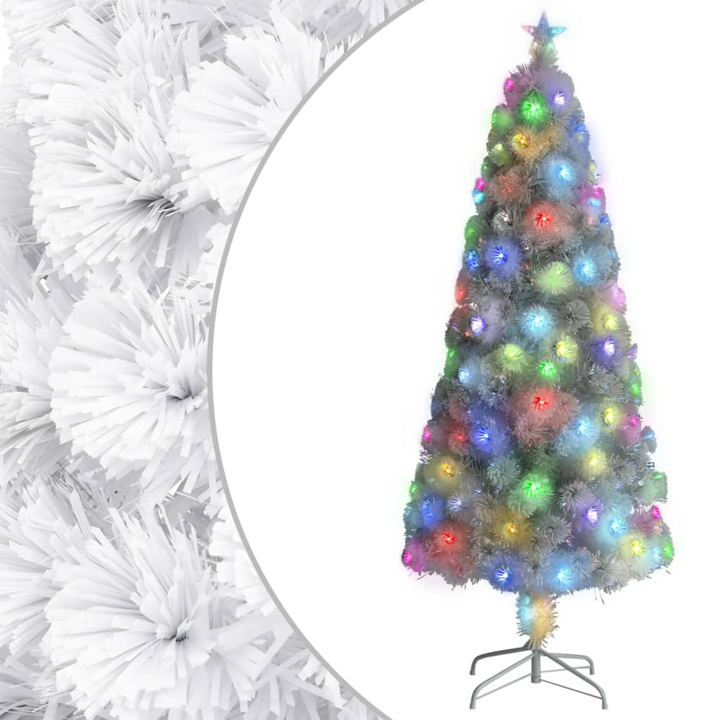 Artificial Pre-Lit Christmas Tree 64 Cm Fibre Optic