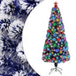 Artificial Pre-Lit Christmas Tree 64 Cm Fibre Optic