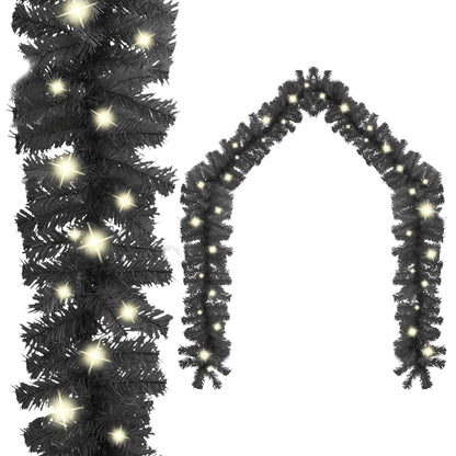 Christmas Garland With Led Lights