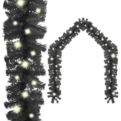 Christmas Garland With Led Lights