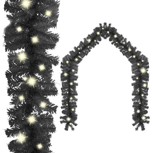 Christmas Garland With Led Lights