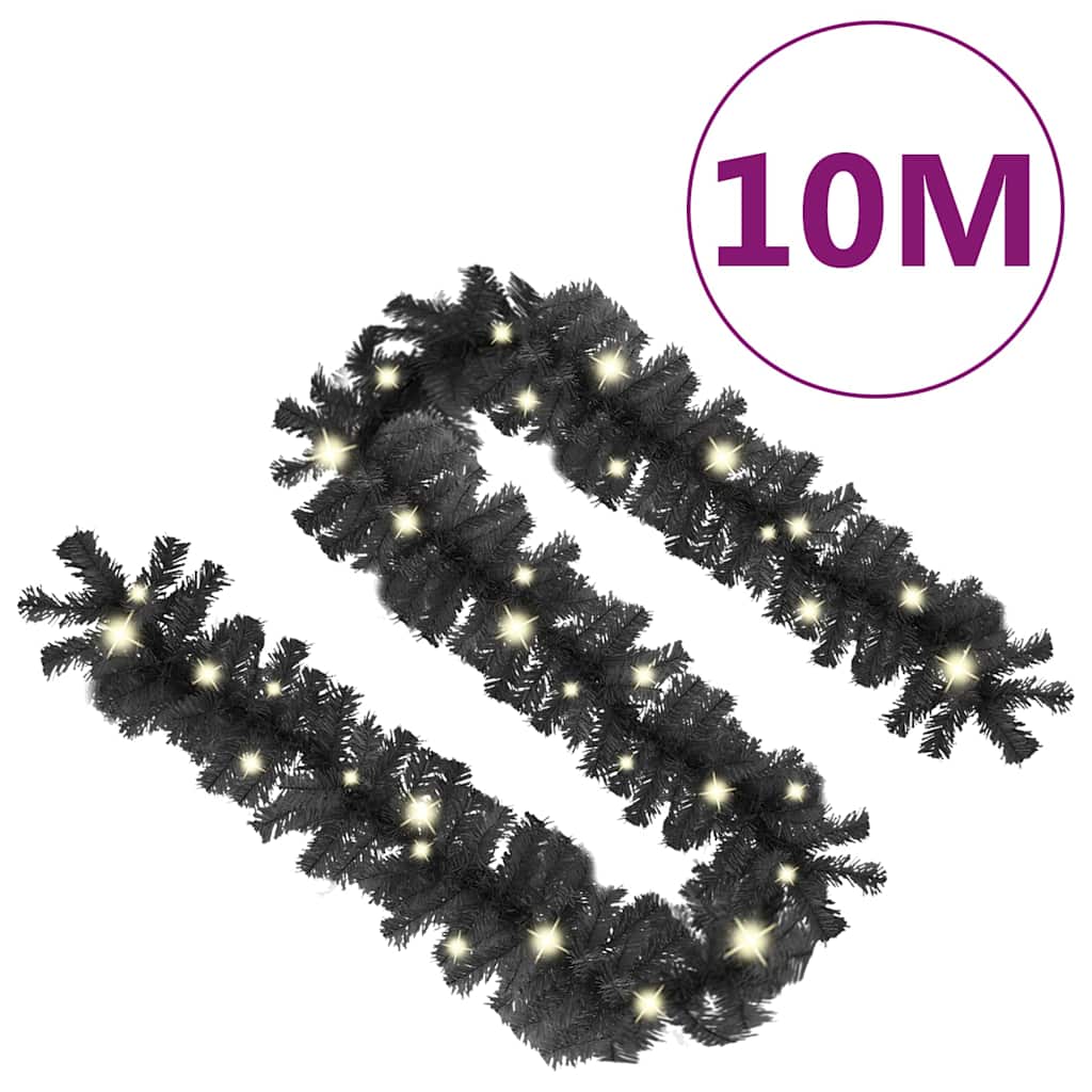Christmas Garland With Led Lights