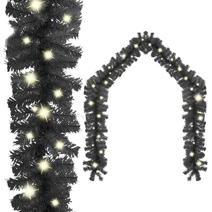 Christmas Garland With Led Lights