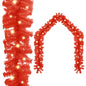 Christmas Garland With Led Lights
