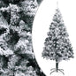 Artificial Christmas Tree With Flocked Snow Green 300 Cm Pvc