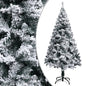 Artificial Christmas Tree With Flocked Snow Green 150 M Pvc
