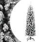 Slim Artificial Pre-Lit Christmas Tree With Ball Set