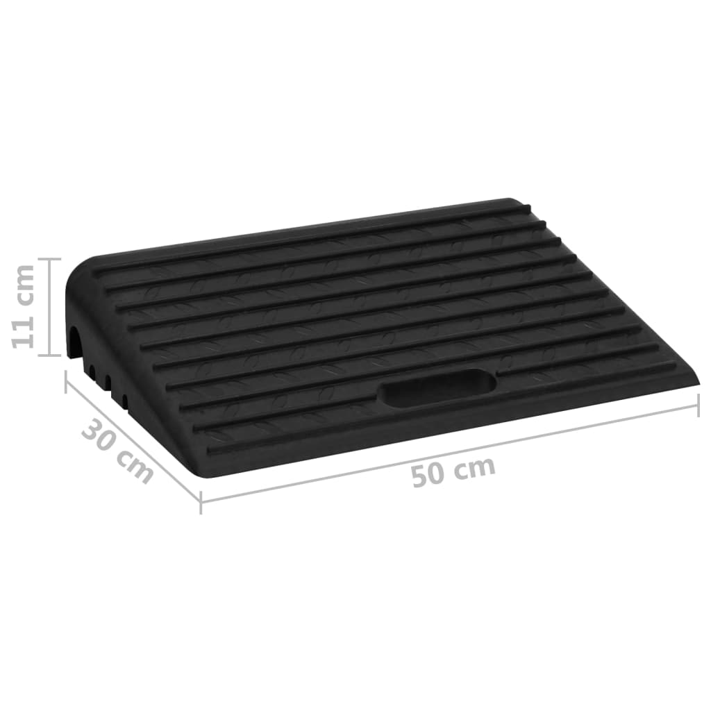 Kerb Ramps 2 Pcs Rubber