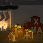Decorative Christmas Gift Boxes 3 Pcs Outdoor Indoor