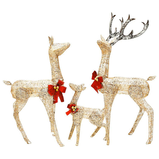 Reindeer Family Christmas Decoration 201 Leds