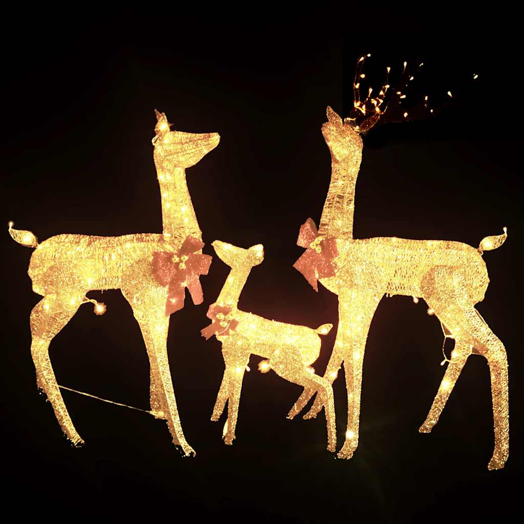 Reindeer Family Christmas Decoration 201 Leds