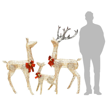 Reindeer Family Christmas Decoration 201 Leds
