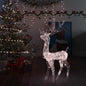 Acrylic Reindeer Christmas Decoration 140 Leds 120 Cm