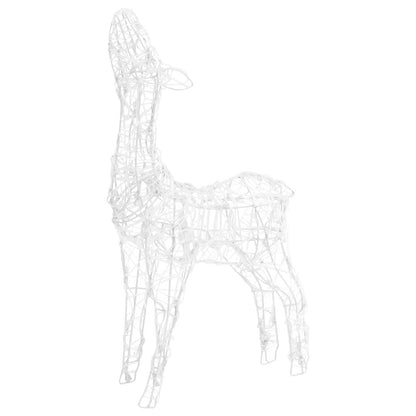Acrylic Reindeer Family Christmas Decoration 160 Led