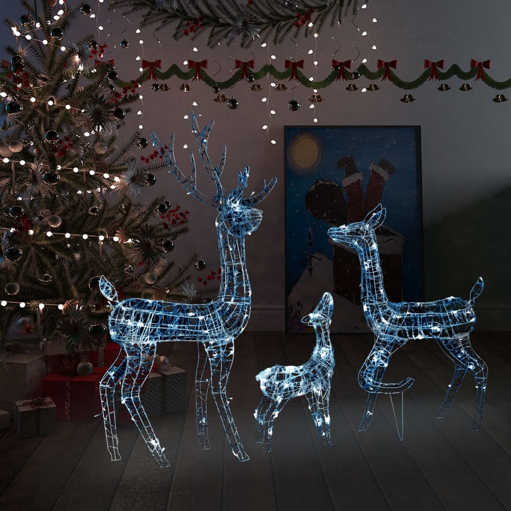 Reindeer Family Christmas Decoration 201 Leds