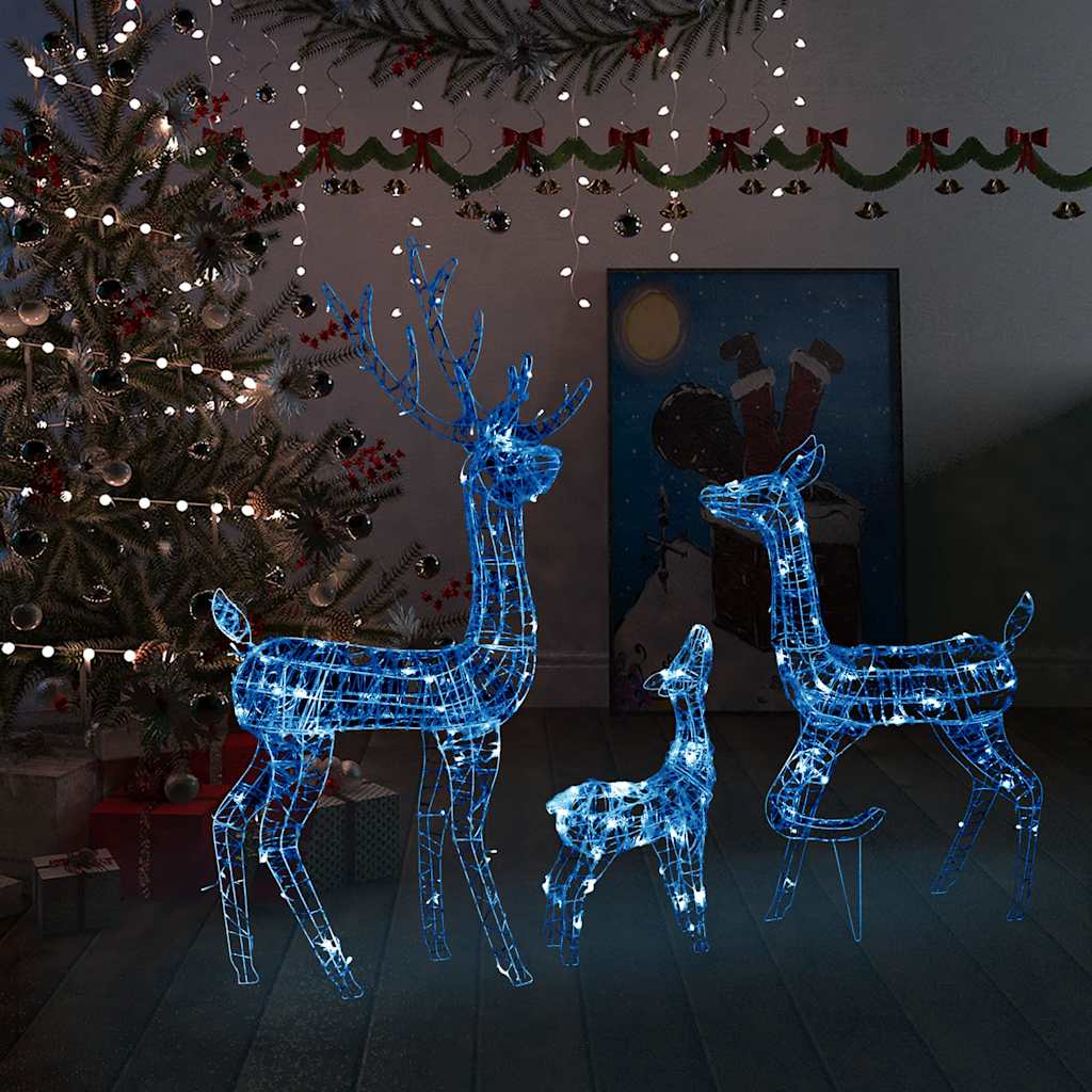 Reindeer Family Christmas Decoration 201 Leds