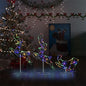 Acrylic Christmas Flying Reindeer&Sleigh 260X21X87Cm